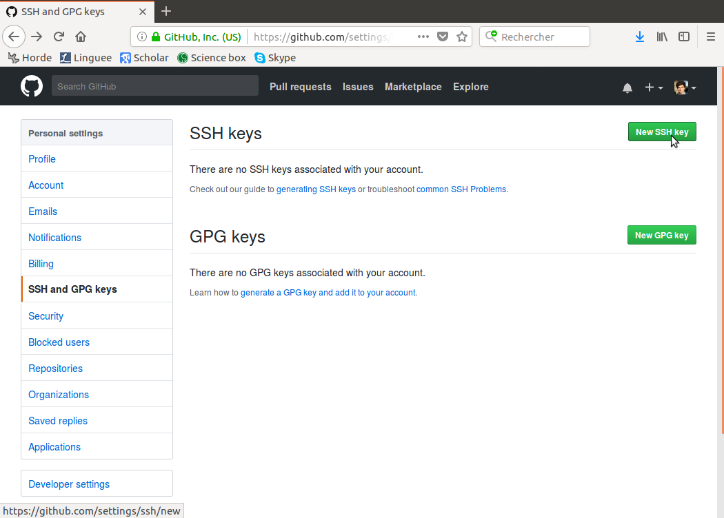 GitHub-SSH-keys